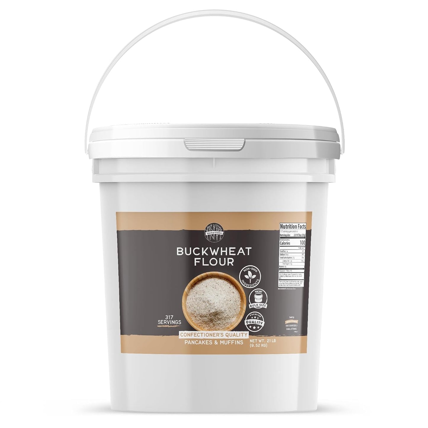 Birch-&-Meadow-3.5-Gallons-of-Buckwheat-Flour,-Easy-to-Make,-Light-149