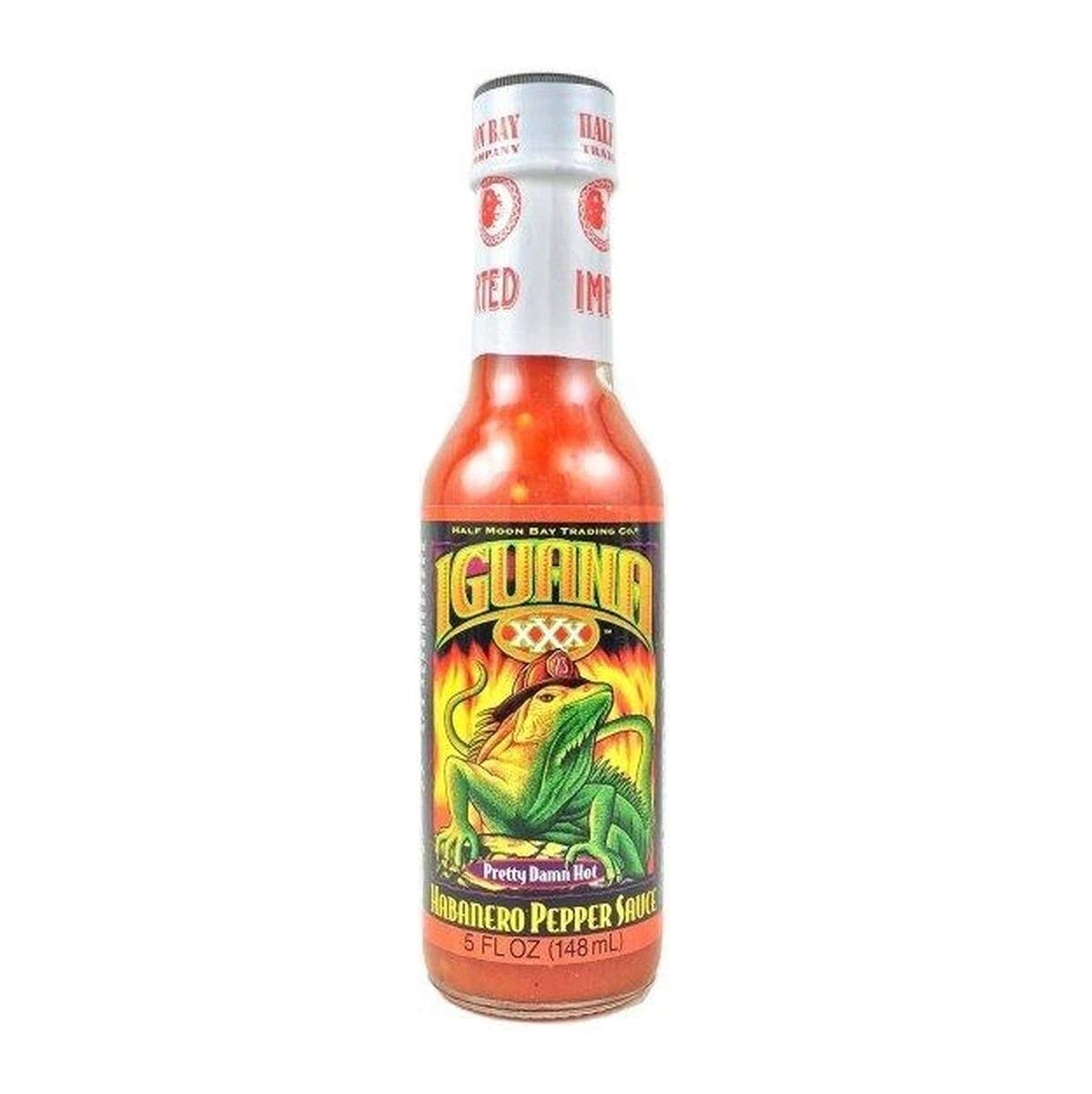 Iguana-Hot-Sauce,-XXX-Habanero-Pepper,-774