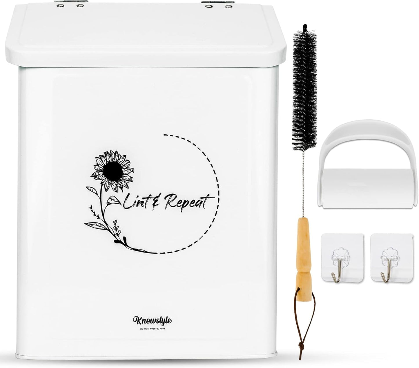 KNOWSTYLE-Metal-Magnetic-Lint-Bin-for-Laundry-Room-Decor---860