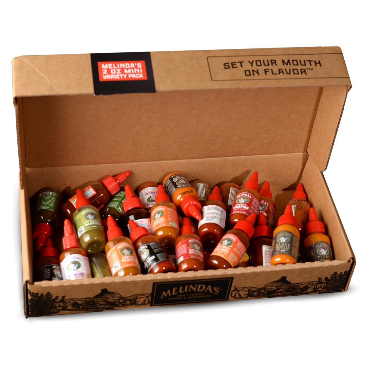Melinda’s-Mini-Hot-Sauce-Variety-Pack---30-Pack-(2-Oz-Each)-1749