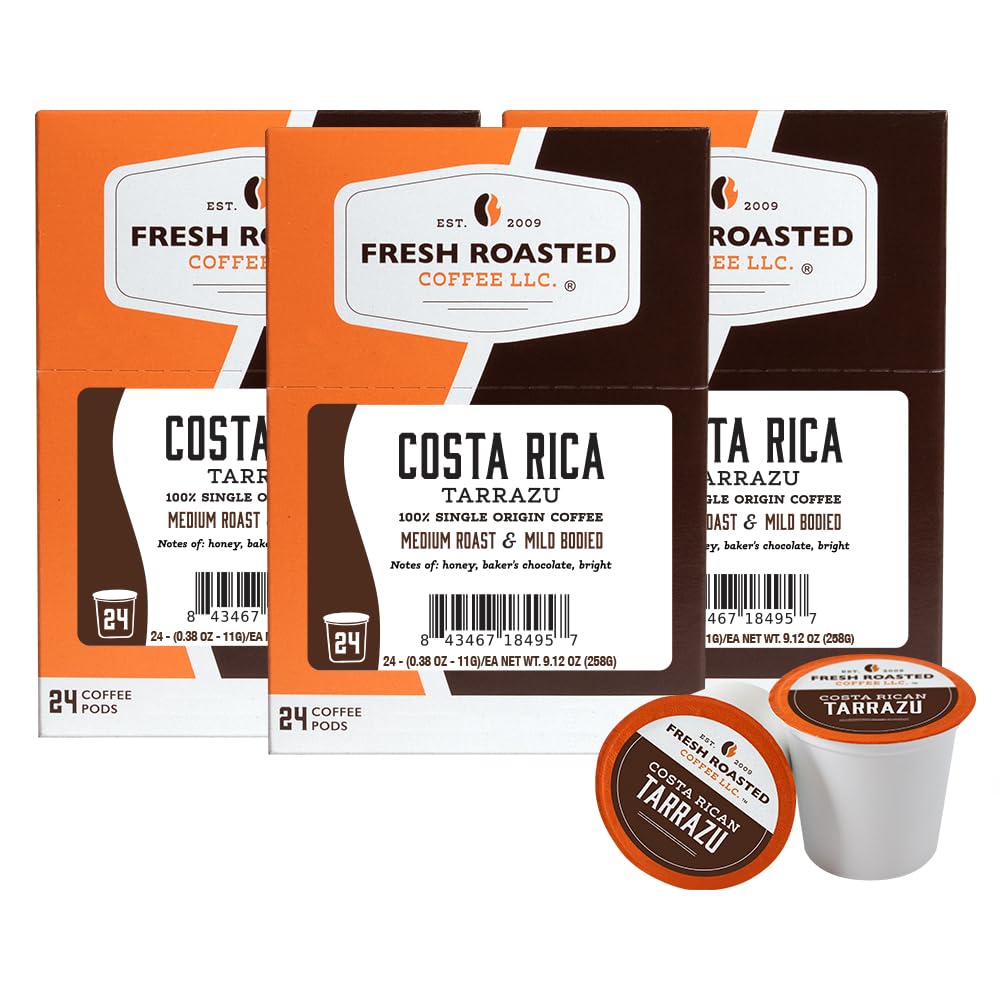 Fresh-Roasted-Coffee,-Costa-Rica-Tarrazu,-Medium-Roast,-72-Pods-for-K-Cup-883
