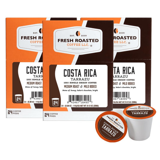 Fresh-Roasted-Coffee,-Costa-Rica-Tarrazu,-Medium-Roast,-72-Pods-for-K-Cup-883