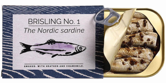 Fangst-Brisling-No.-1-|-Tinned-Nordic-Sardines-Smoked-with-Heather-&-Chamomile-114