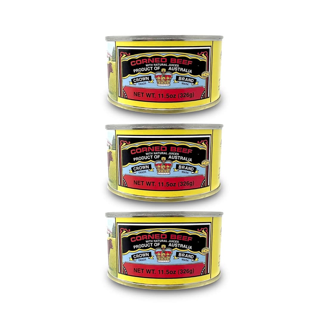 Crown-Brand---Carne-en-conserva-con-jugos-naturales,-11.5-oz-(326-(paquete-61
