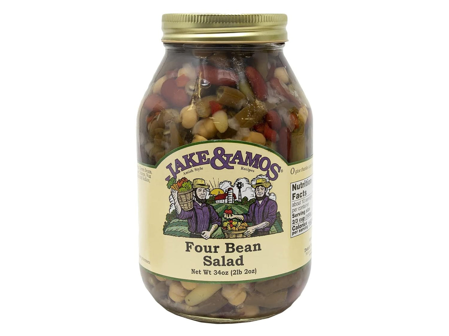 Jake-&-Amos-Four-Bean-Salad-34-Oz.-(2-Jars)-----207