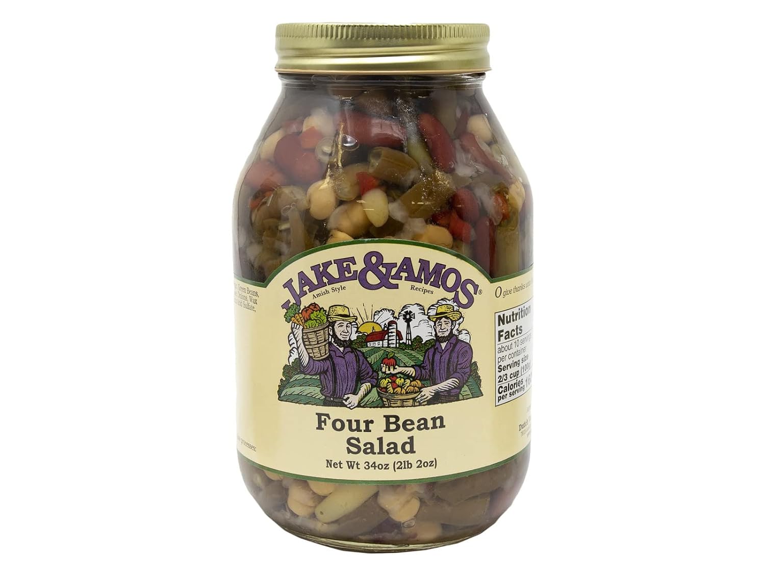 Jake-&-Amos-Four-Bean-Salad-34-Oz.-(2-Jars)-----207
