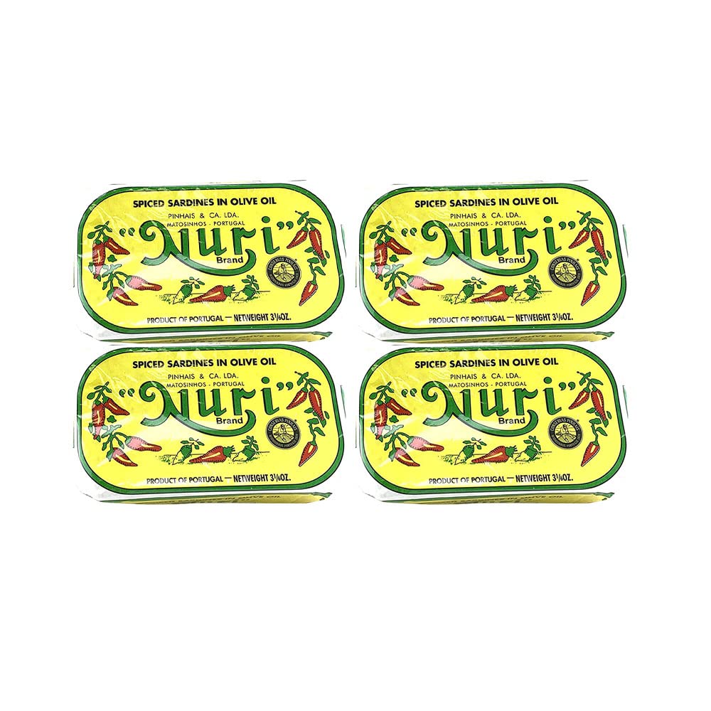 Nuri-Portugese-Sardines,-Spicy,-in-Olive-225