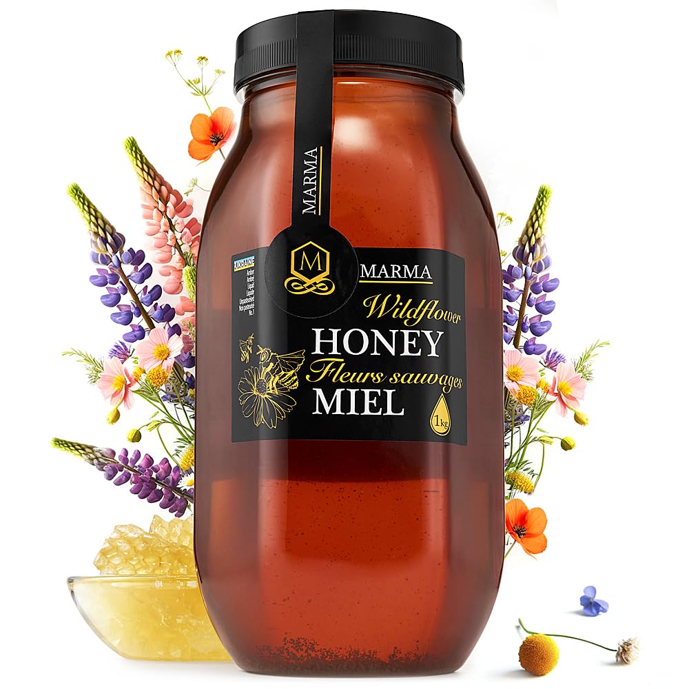 HONIGMA®-Marma-Wildflower-Honey-|-Authentic-Raw-Honey-from-Ukraine-|-1-&-|-982