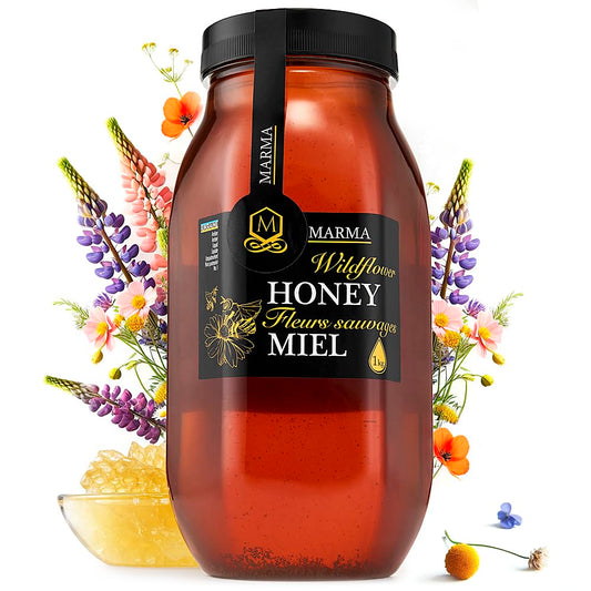 HONIGMA®-Marma-Wildflower-Honey-|-Authentic-Raw-Honey-from-Ukraine-|-1-&-|-982