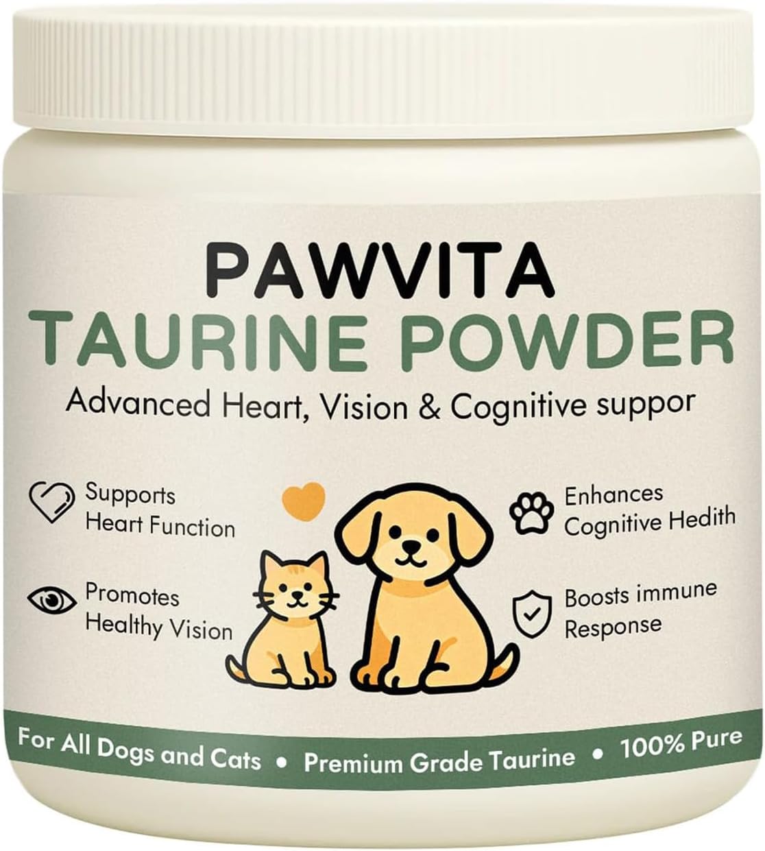 Pawvita-Pure-Taurine-Powder,-Taurine-Supplement-for-Dogs.-|-Powder-for-All-Dogs-965