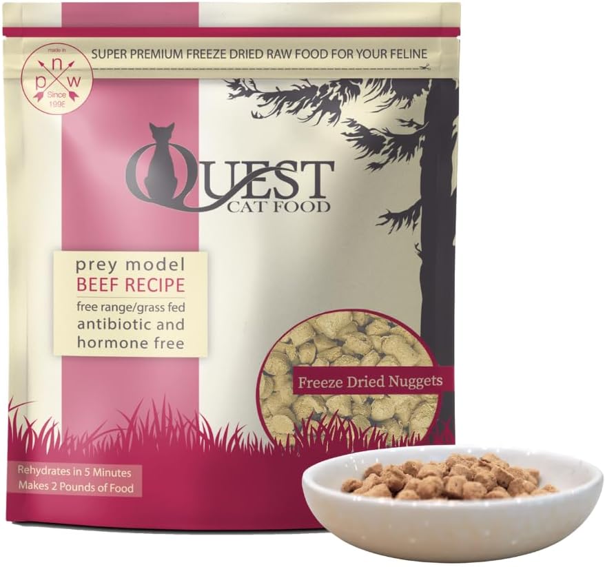 Quest-Cat-Food-Freeze-Dried-Raw-Bite-Sized-Nuggets---Beef-Recipe---Food-Cats-10995