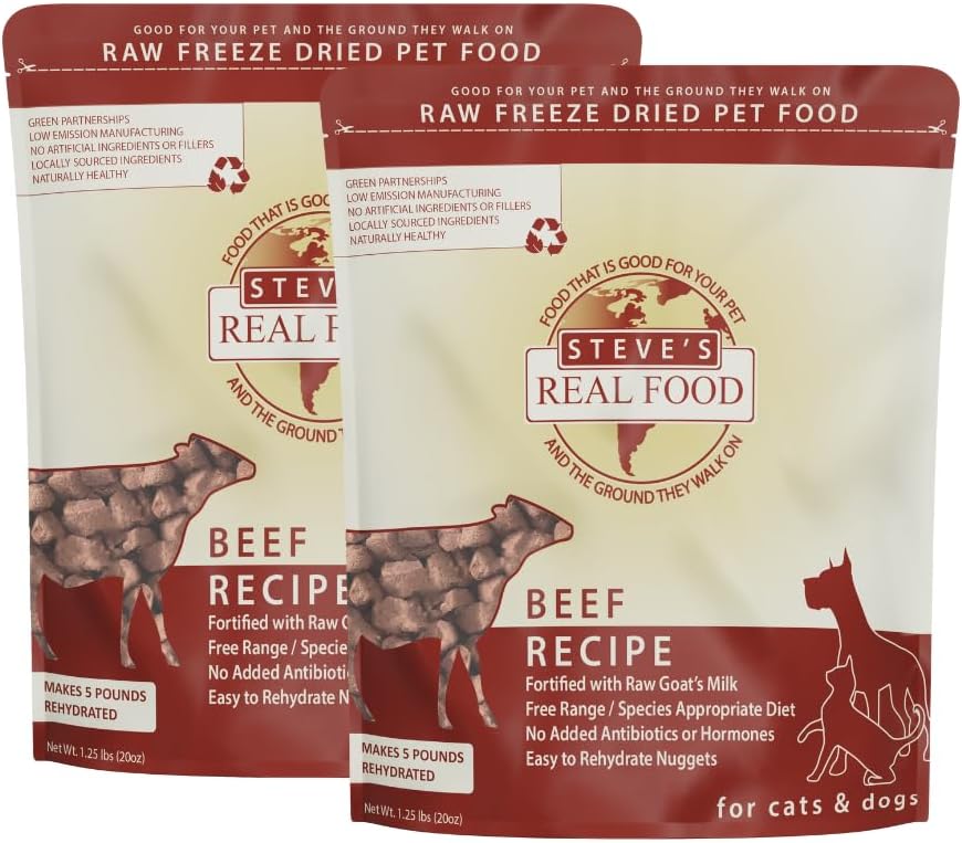 Steve's-Real-Food-Freeze-Dried-Raw-Nuggets-2-Pack---Beef-Recipe---Raw-Pet-1468