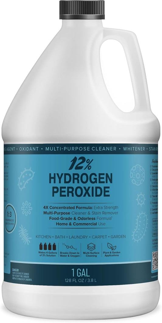 MAXTITE-0.12-Hydrogen-Peroxide-Solution---1-Gallon-Natural-Cleaning-Solution-for-Kitchen,-Bath,-Laundry,-1139