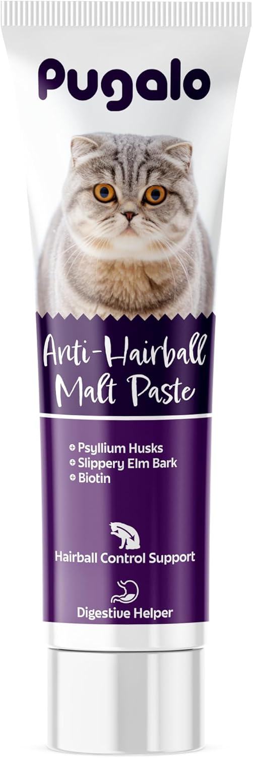 Cat-Hairball-Remedy-Gel-100ml-(3.5oz)-Malt-Paste-for-Cats-Supports-Hairball-Control-1150