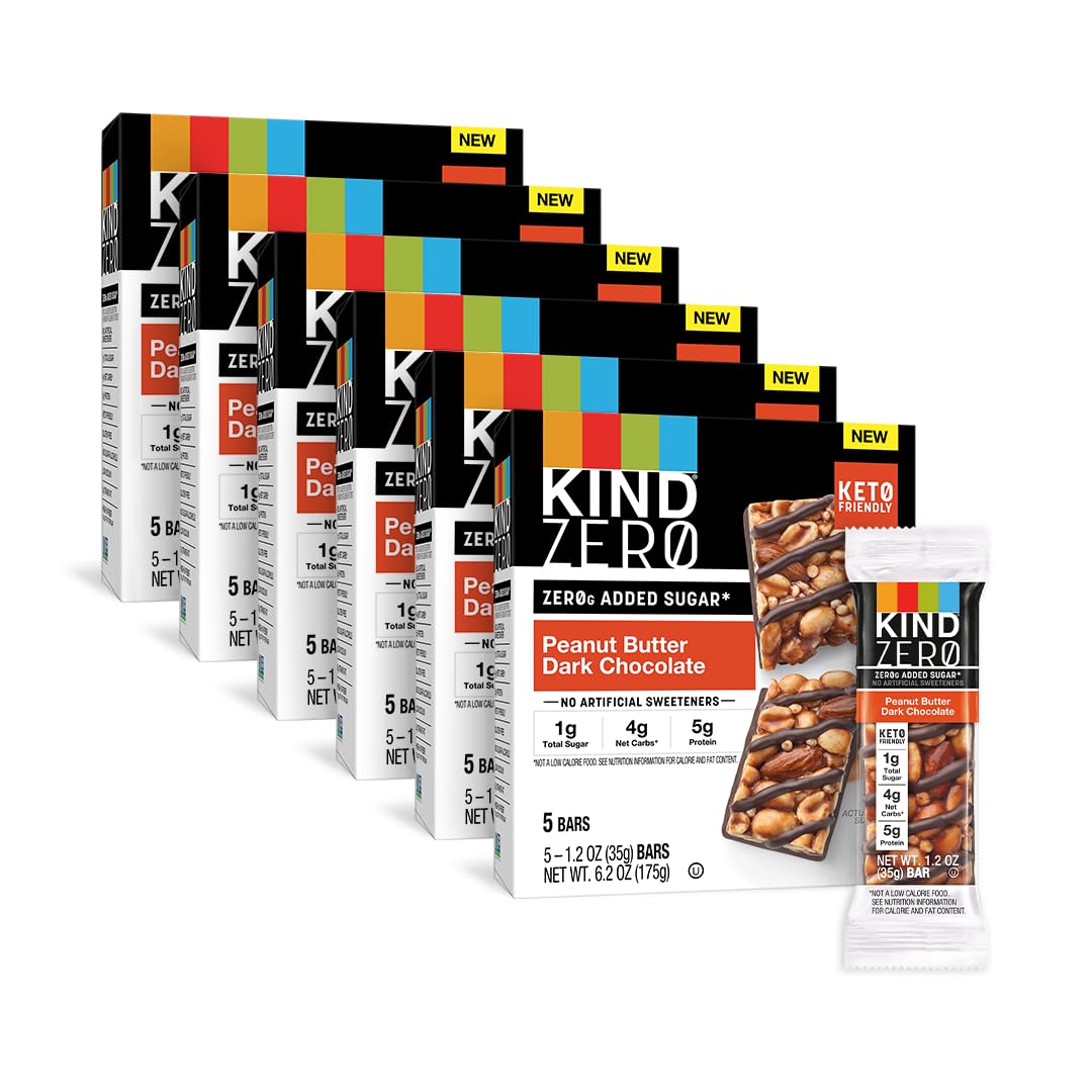 KIND-ZERO-Added-Sugar-Bars,-Keto-Friendly-Snacks,-597