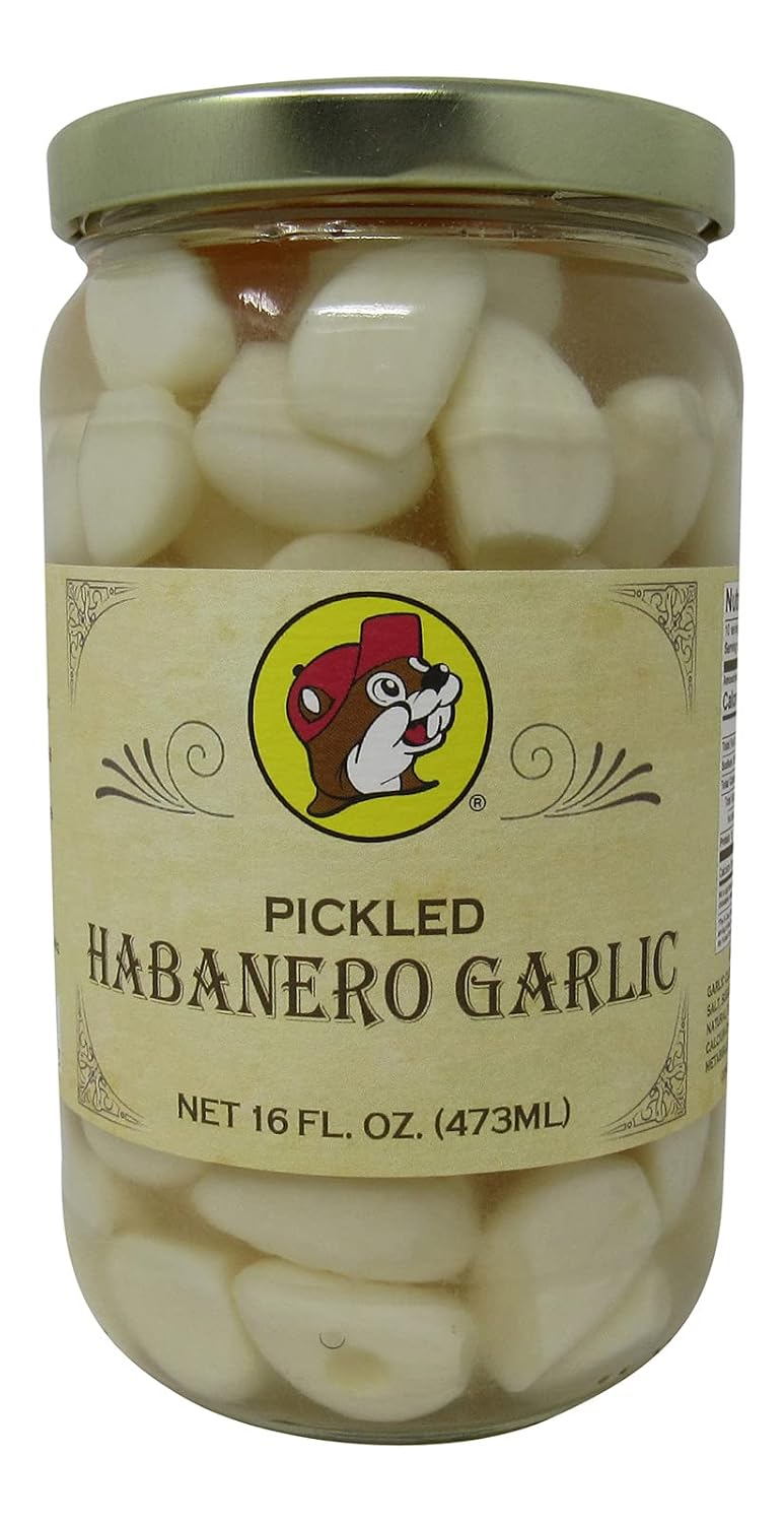 Buc-ee's-Pickled-Habanero-Garlic-in-a-Resealable-Jar,-Gluten-Free,-No-High-857
