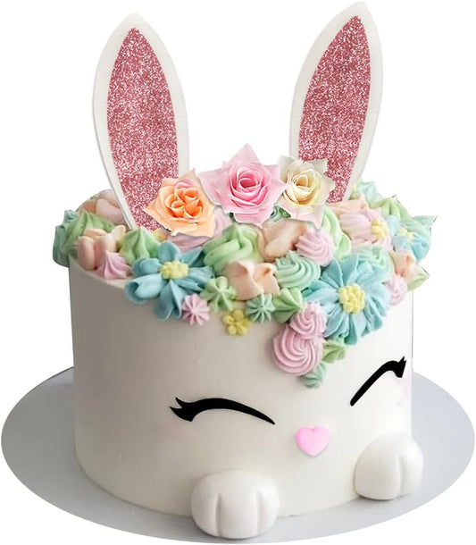 Bunny-Cake-Topper-with-Ear-Foot-Flowers-69