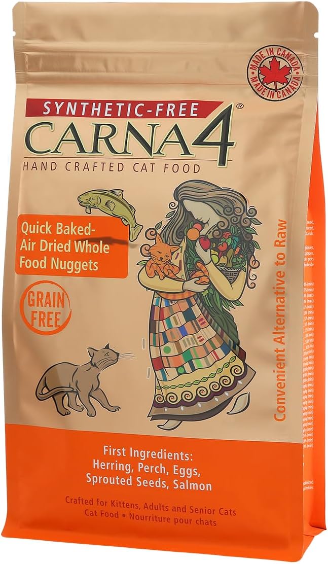 CARNA4-All-Life-Stages-Fish-Formula-Dry-Cat-Food-(2lbs,-Fish)------315