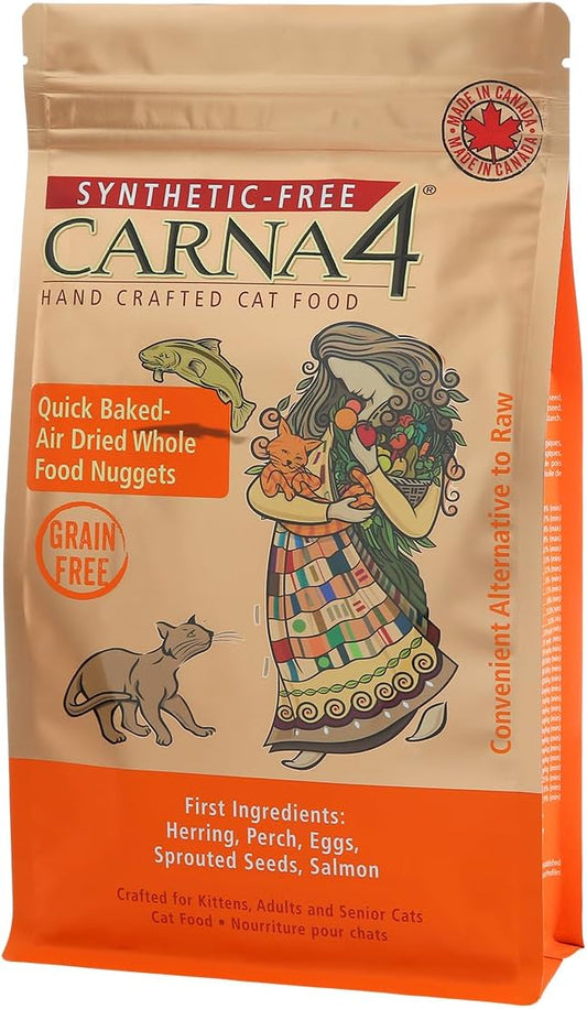 CARNA4-All-Life-Stages-Fish-Formula-Dry-Cat-Food-(2lbs,-Fish)------315