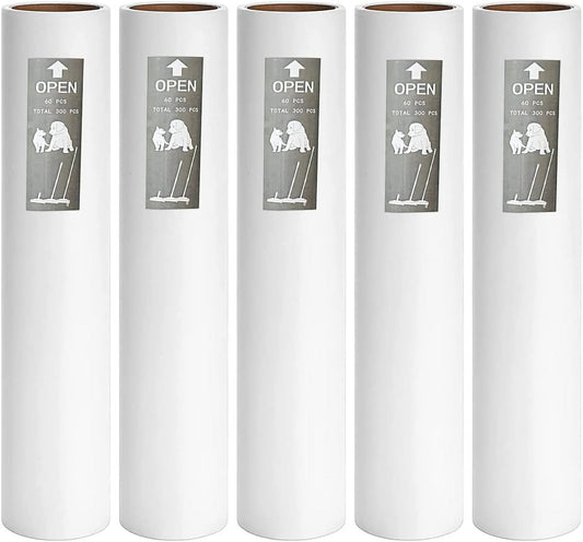 5-Pack-9.45-Inch-Wide-Large-Lint-Roller-Refills-(1.51In-1461