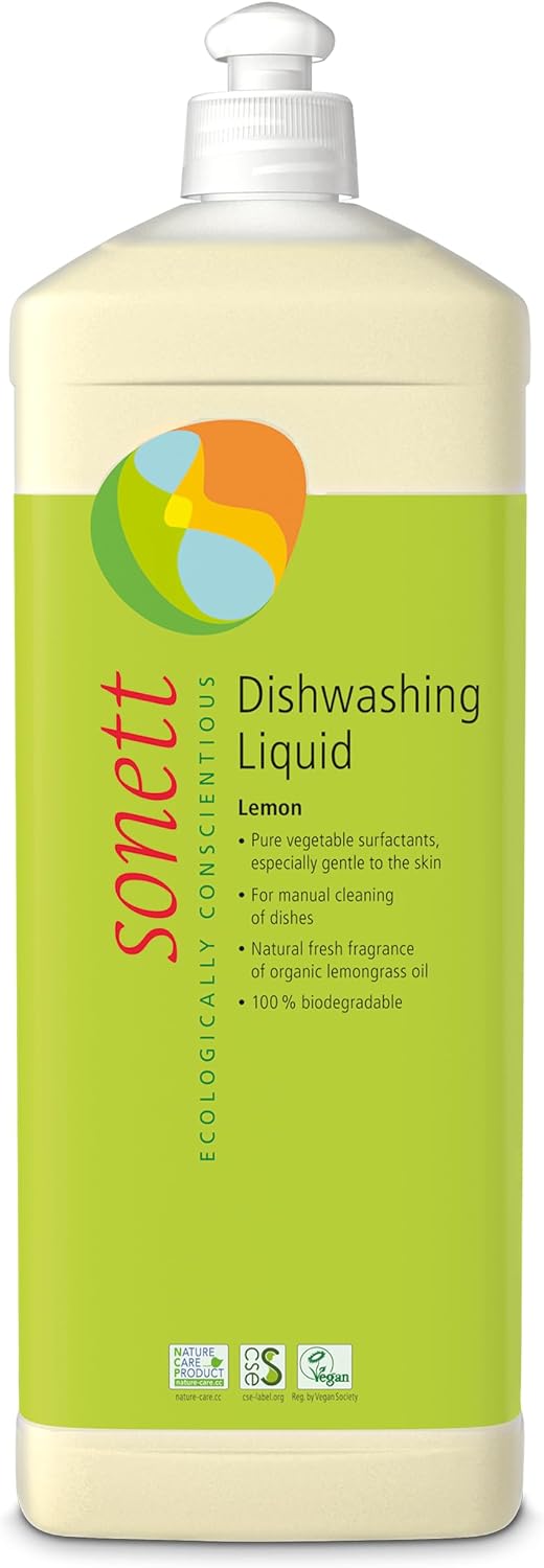 Sonett-Organic-Dishwashing-Liquid-Organic-1-Biodegradable-Lemon,-34-Fl.Oz-(1-Count)-117