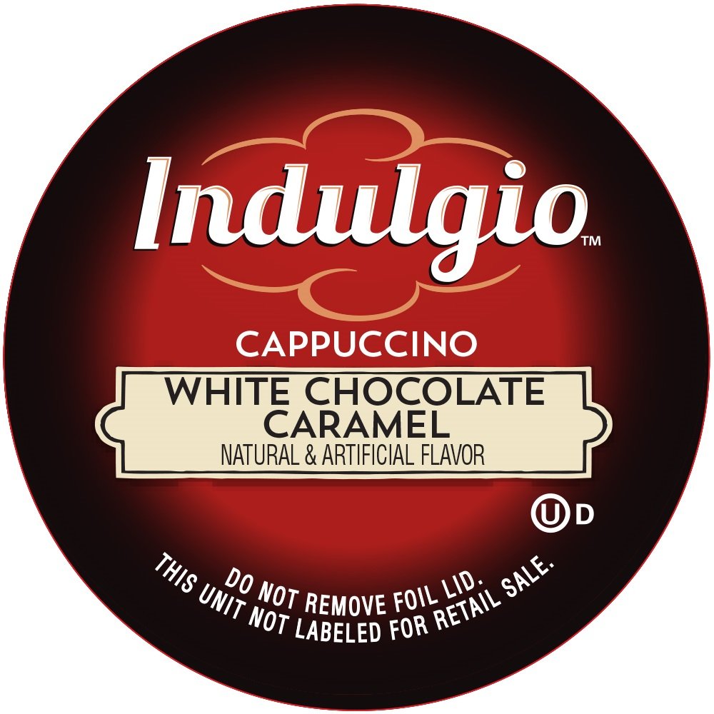 Indulgio-Cappuccino,-White-Chocolate-Caramel,-12-Count-Single-Serve-Cup-for-Keurig-K-Cup-Brewers-2188