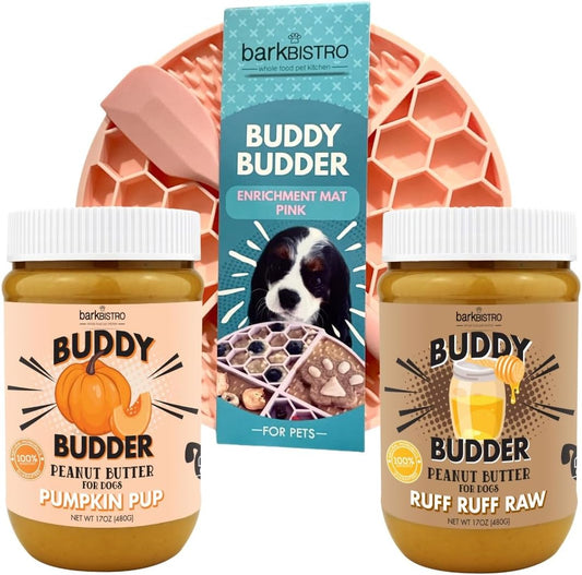 BUDDY-BUDDER-Pumpkin-Pup-+-Ruff-Ruff-Raw-Red-Dog-Enrichment-Combo,-567