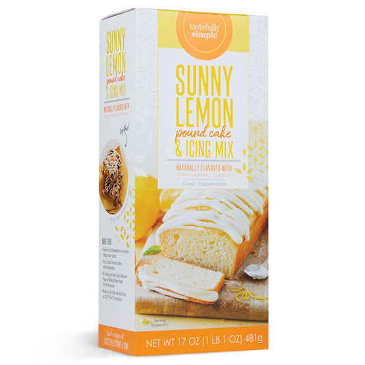Tastefully-Simple-Sunny-Lemon-Pound-Cake-and-Icing-Mix,-17-395