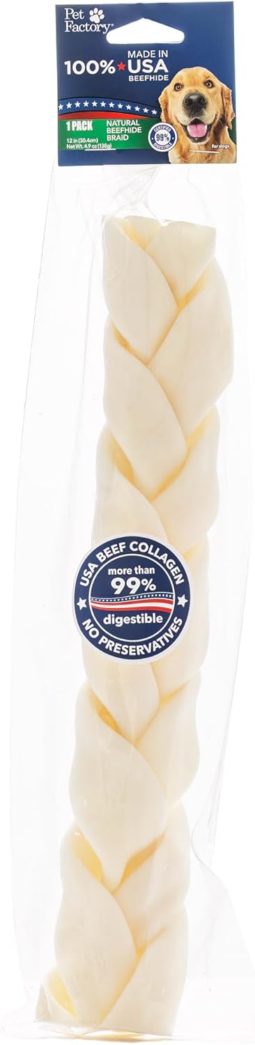 Pet-Factory-1-Made-in-USA-Beefhide-12"-Braided-Stick-Dog-Treat-224