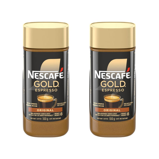 NESCAFE-Gold-Espresso-Instant-Coffee,-100g/3.5oz,-Jar-(2-Pack),-{Imported-from-Canada}---2537