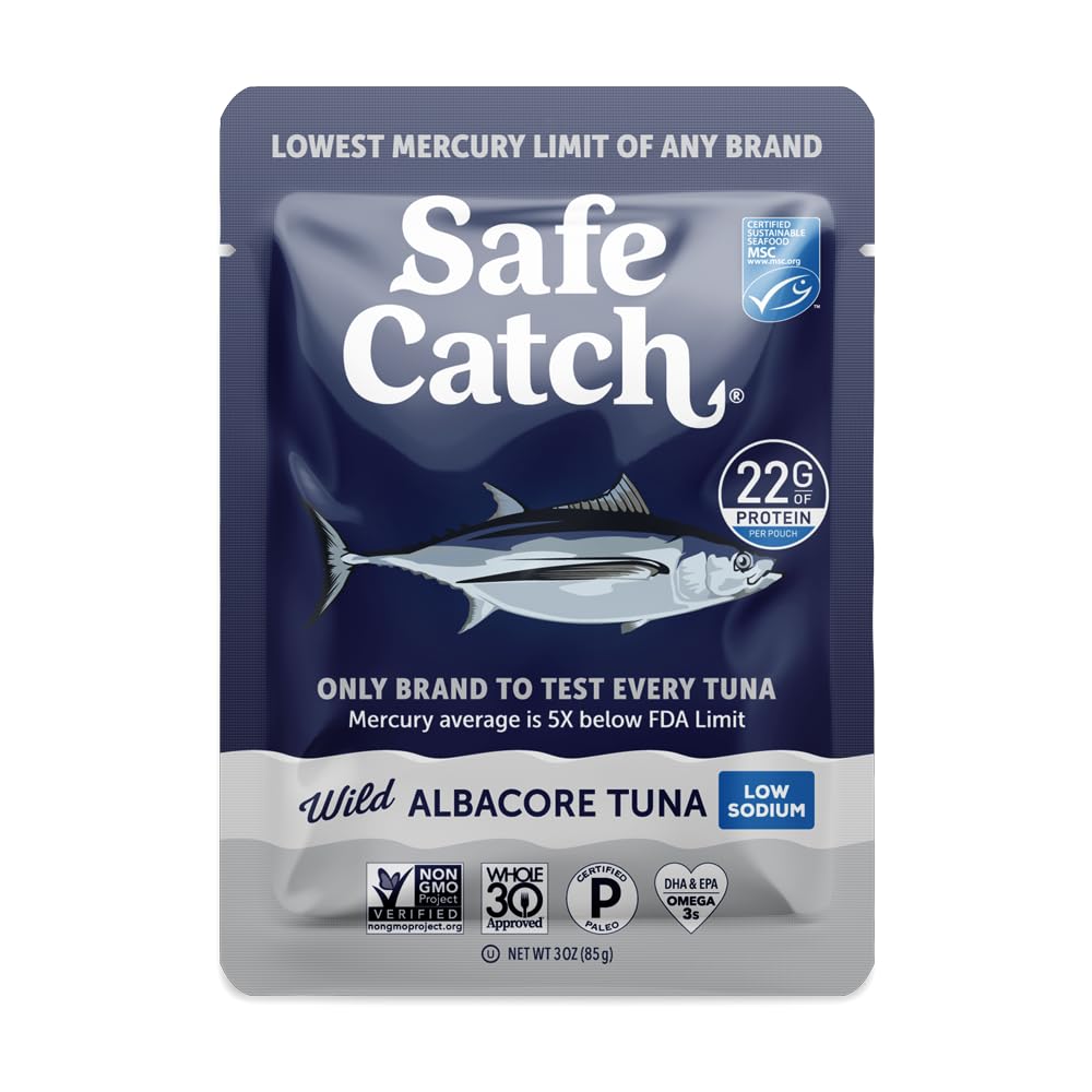 Safe-Catch-Bolsa-de-pescado-de-atún-blanco-salvaje,-bajo-en-sodio-mercurio,-763