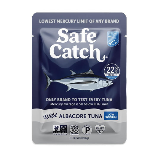 Safe-Catch-Wild-Ahi-Yellowfin-Tuna-Fish-Pouch,-Low-Sodium,-3oz,-12-Pack-|-660
