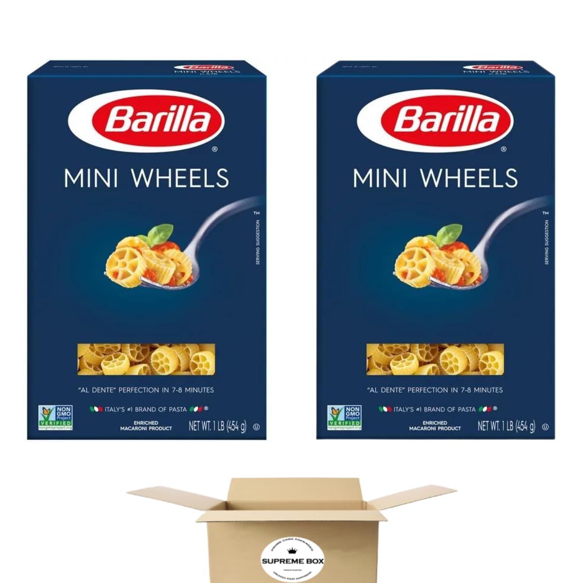 Barilla-Mini-Wheels-Pasta,-16-Ounce-Boxes---804