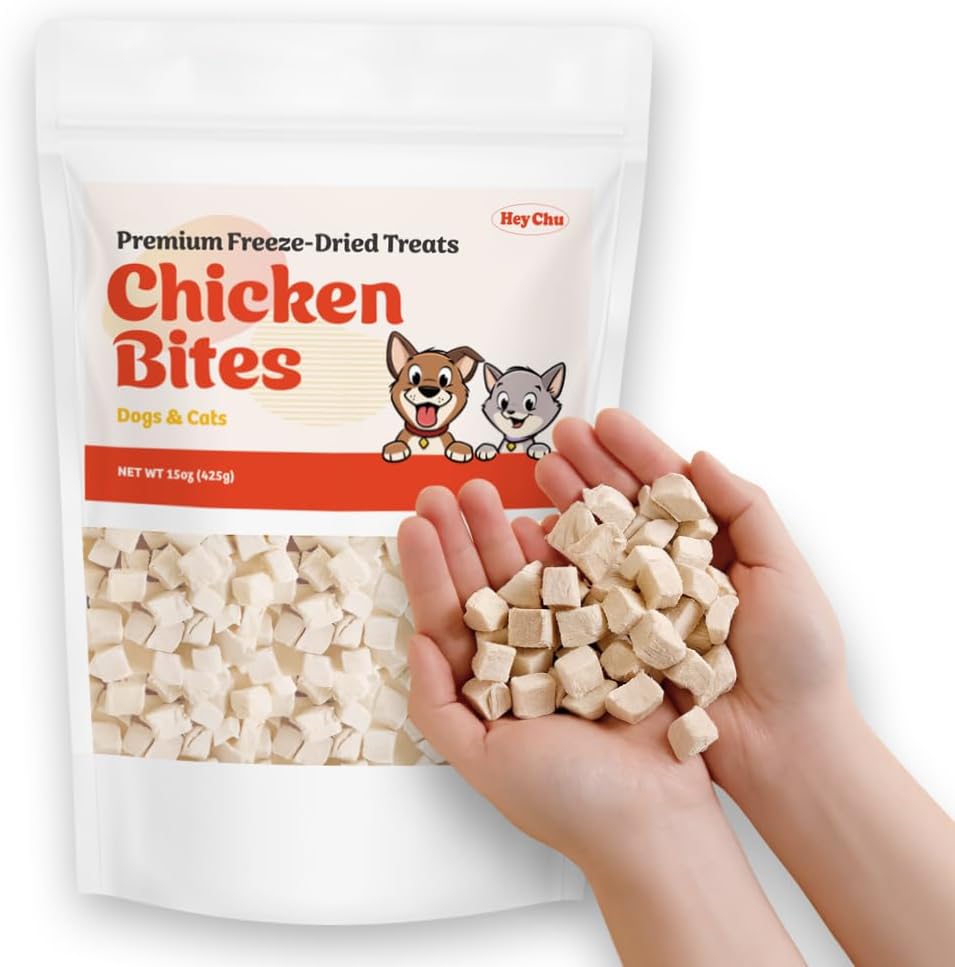 Freeze-Dried-Chicken-Breast-Dog-&-Cat-Treats---15oz-(425g)-Single-Ingredient-Raw-144
