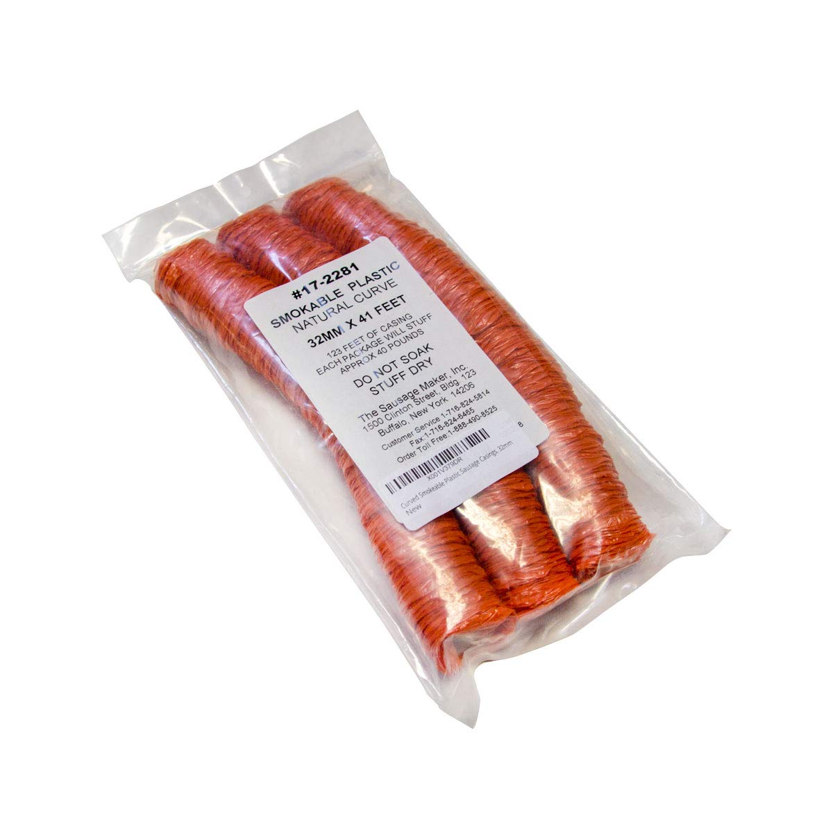 The-Sausage-Maker---Cubiertas-curvadas-de-plástico-ahumable,-1.26-in-----175