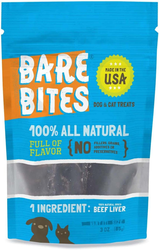 Bare-Bites-1-All-Natural-Dried-Beef-Liver-Dog-and-Cat-Treats,-3-Ounces-11