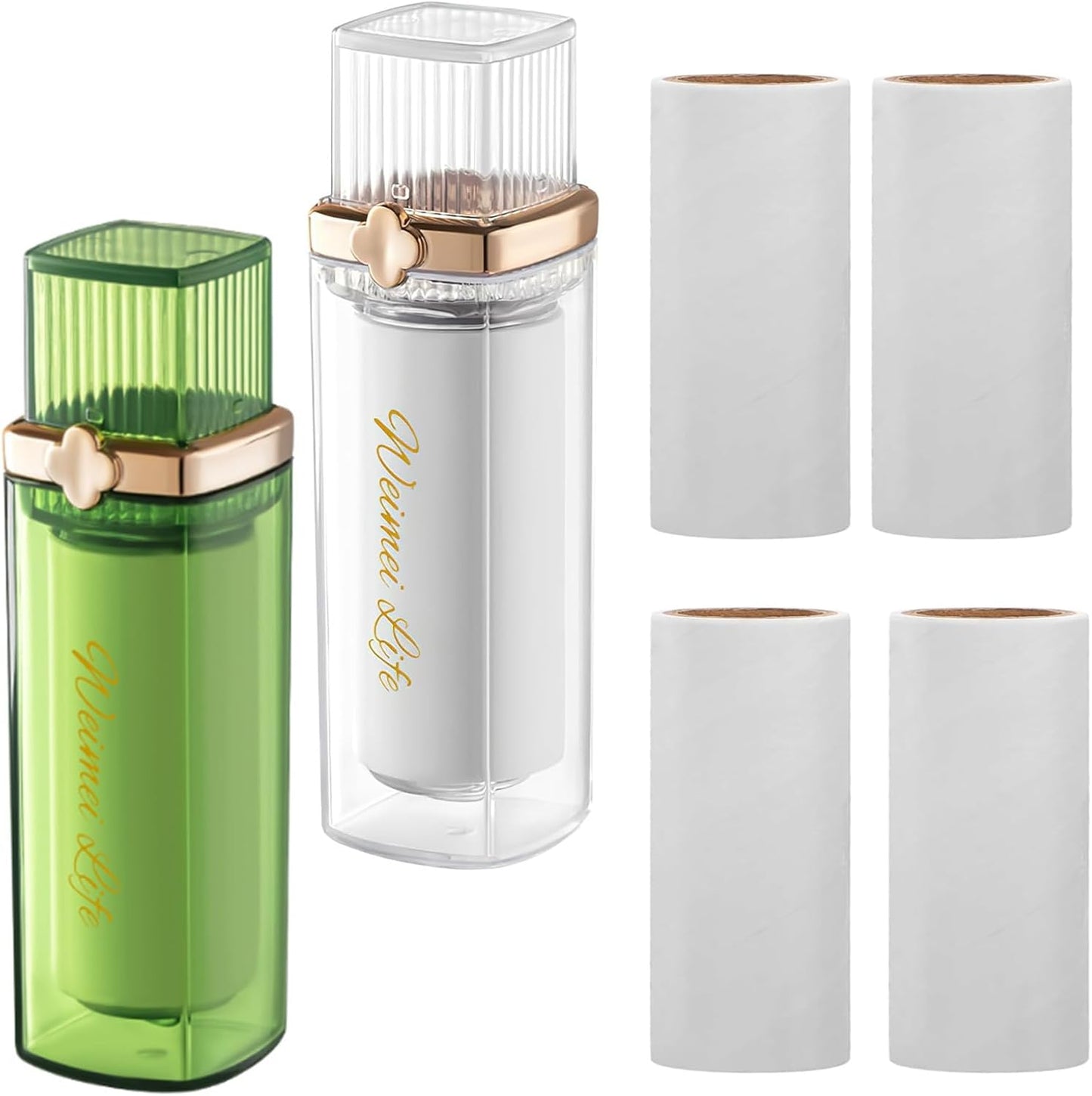 2-PCS-Mini-Portable-Travel-Lint-Roller-for-Purse,-Reusable-705