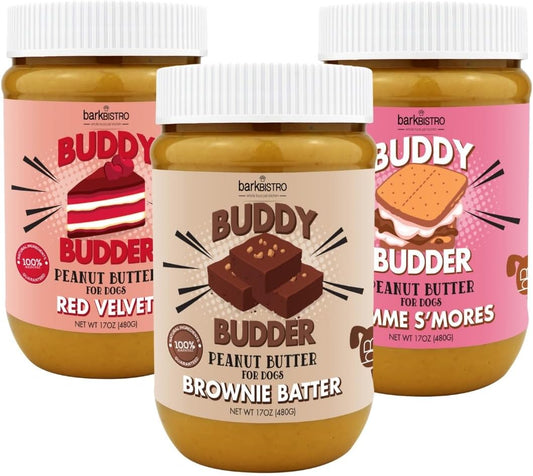 BUDDY-BUDDER-Red-Velvet-+-Brownie-Butter-+-Gimme-S'Mores,-1-Dog-507