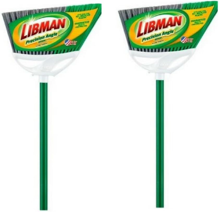 Libman-201-Precision-Angle-Broom-with-Recycled-Broom-Fibers,-2-3639