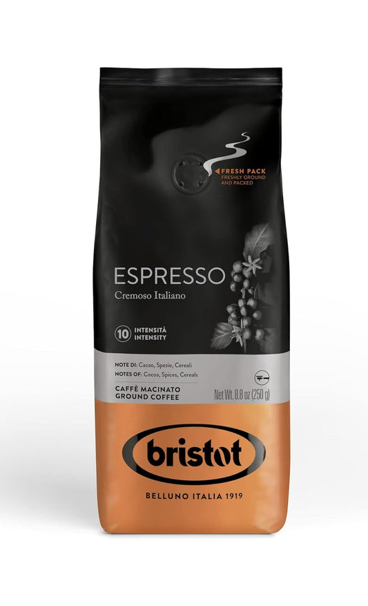 Bristot-Espresso-Cremoso-Italiano-Ground-Coffee-|-3968