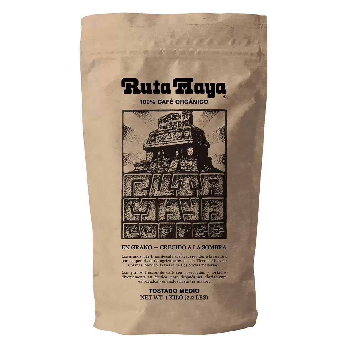 Ruta-Maya-Café-de-tostado-medio-en-grano-entero-original-bolsa-22759