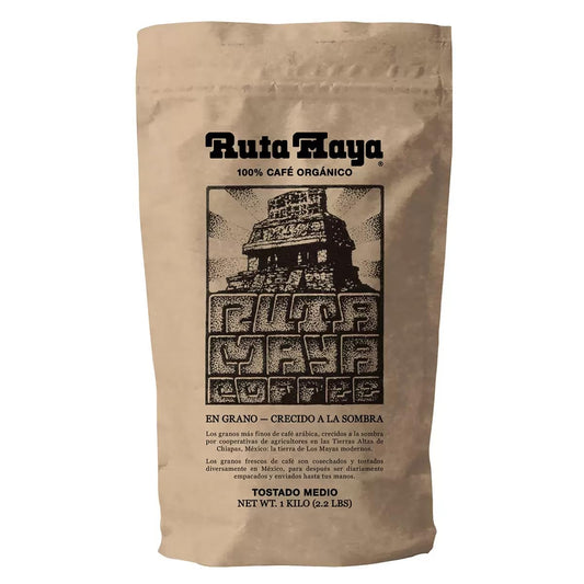 Ruta-Maya-Café-de-tostado-medio-en-grano-entero-original-bolsa-22759
