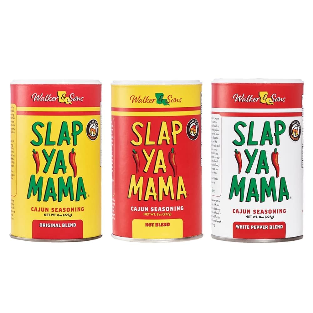 Slap-Ya-Mama-Paquete-variado-de-condimentos-cajún,-latas-de-onzas,-1309