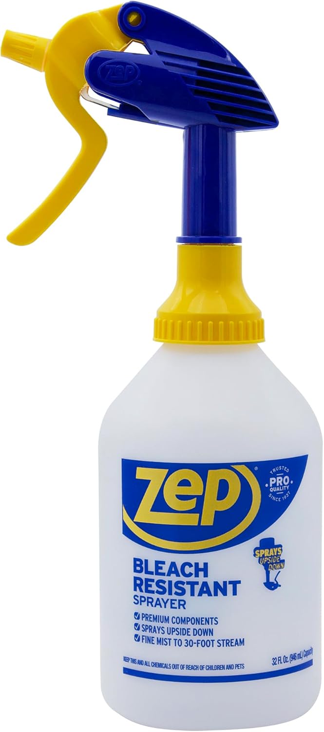 Zep-New-Bleach-Resistant-Professional-Sprayer-2-Bottle-32-Ounces---30-Foot-Spray,-Adjustable-1951