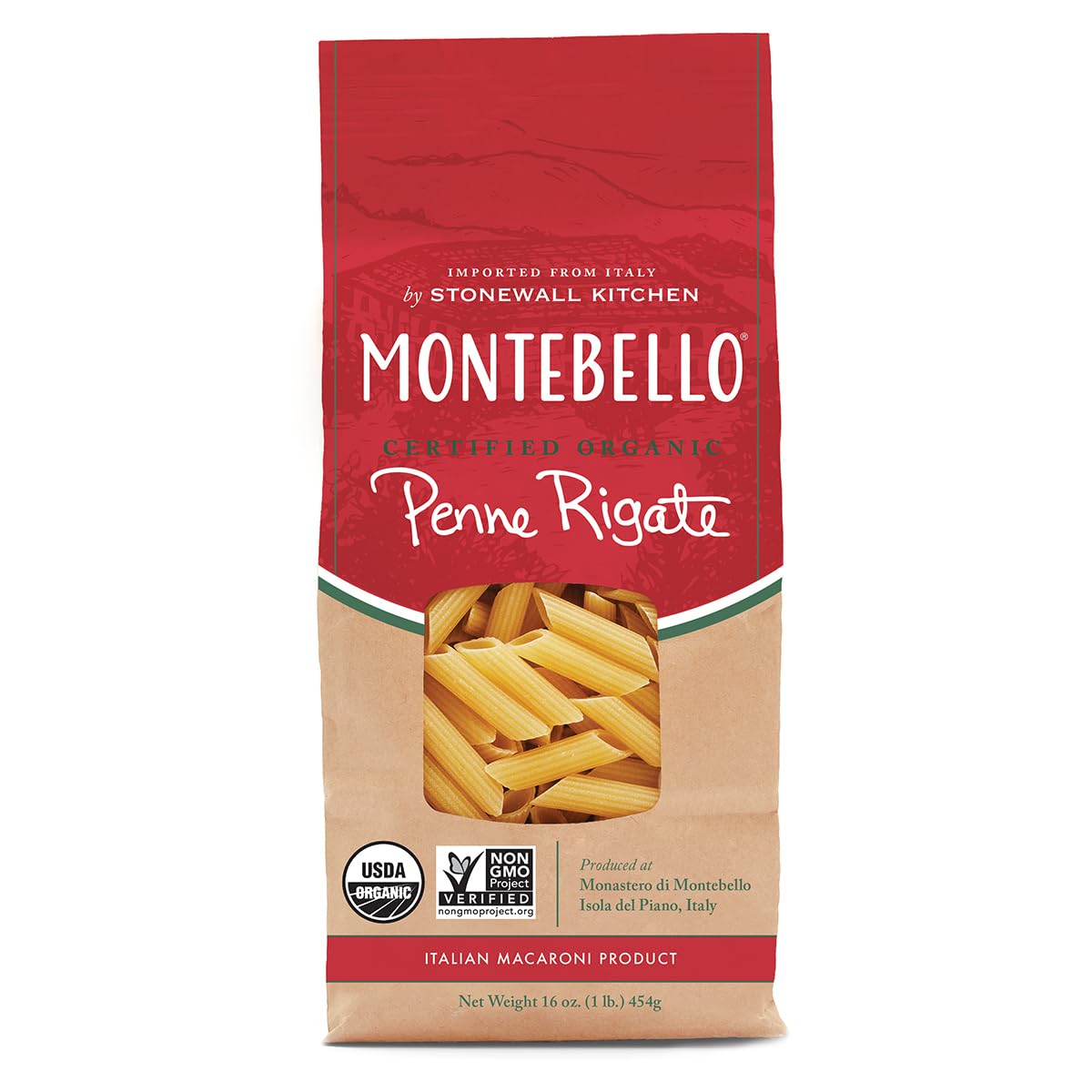 Montebello,-Organic-Penne-Rigate-Premium-Italian-Pasta,-16-oz.---184