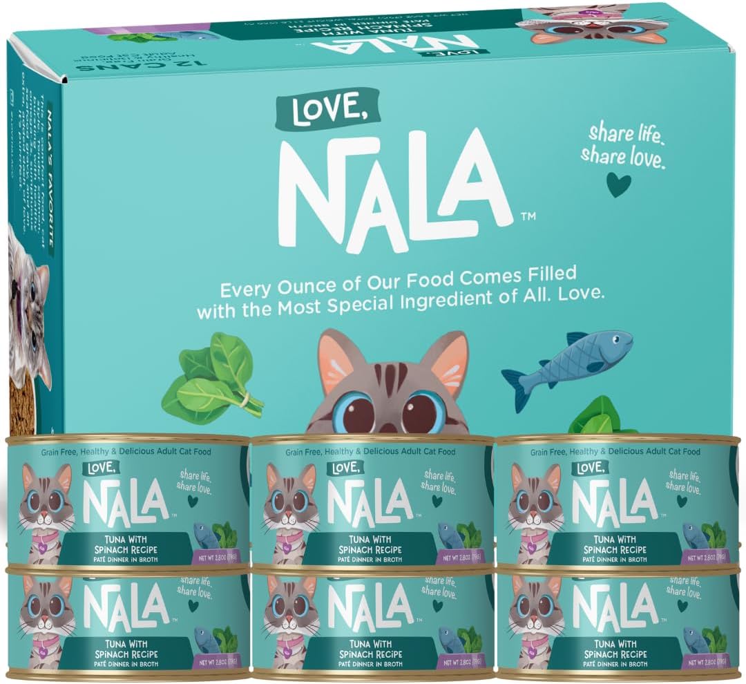 LOVE,-NALA---Natural-Adult-Cat-Wet-Food---Tuna-Pate-Spinach---oz,74
