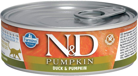 Farmina,-N&D-Pumpkin-Duck-&-Pumpkin-Canned-Cat-Food,-2.4608-Ounce---74