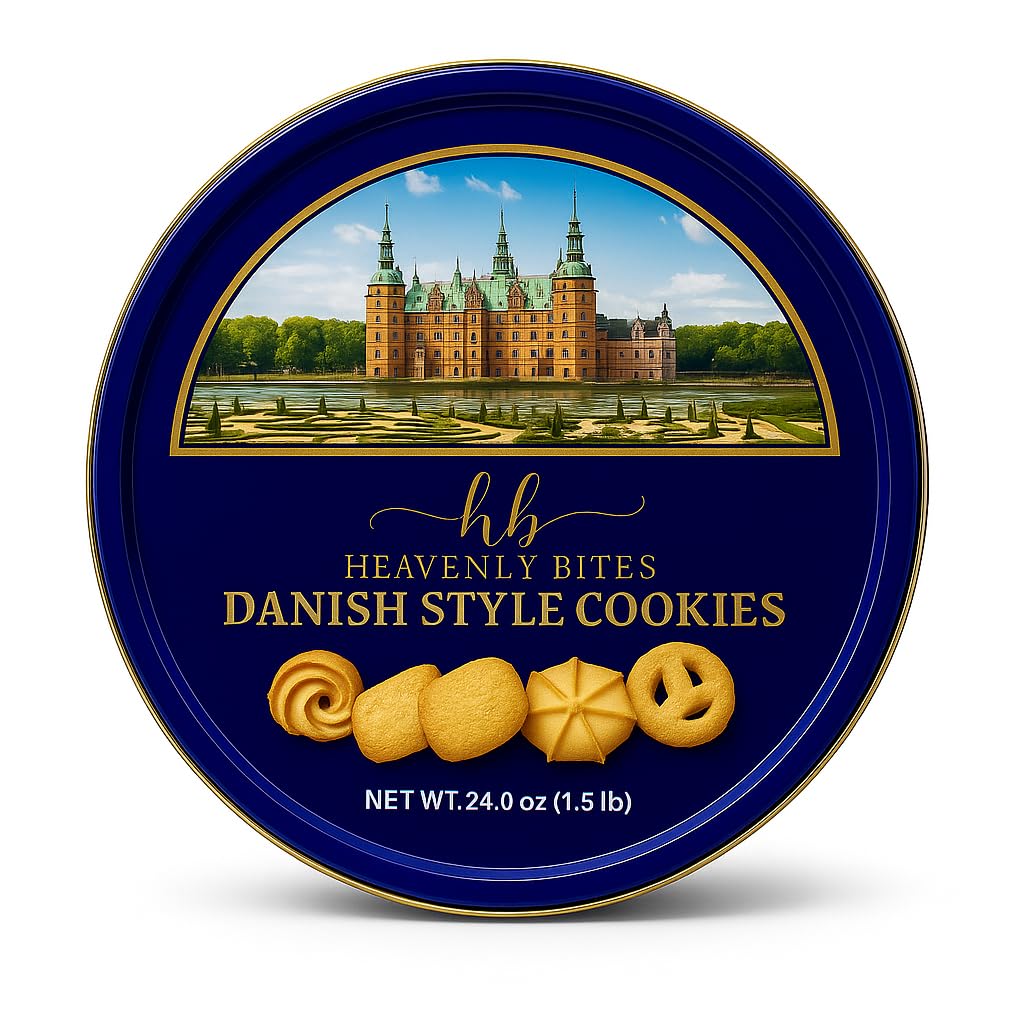 Heavenly-Bites-Danish-Style-Butter-Cookies-in-Metal-Tin,-24-Oz--|-Authentic-Shortbread-with-135