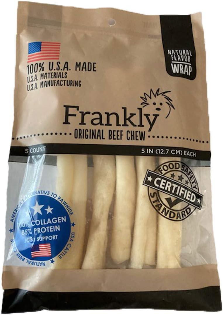 Frankly-Natural-Beef-Flavor-Roll-Wrap-Chews,Pack-of-5,Small-Rolls,5-inches-100-559