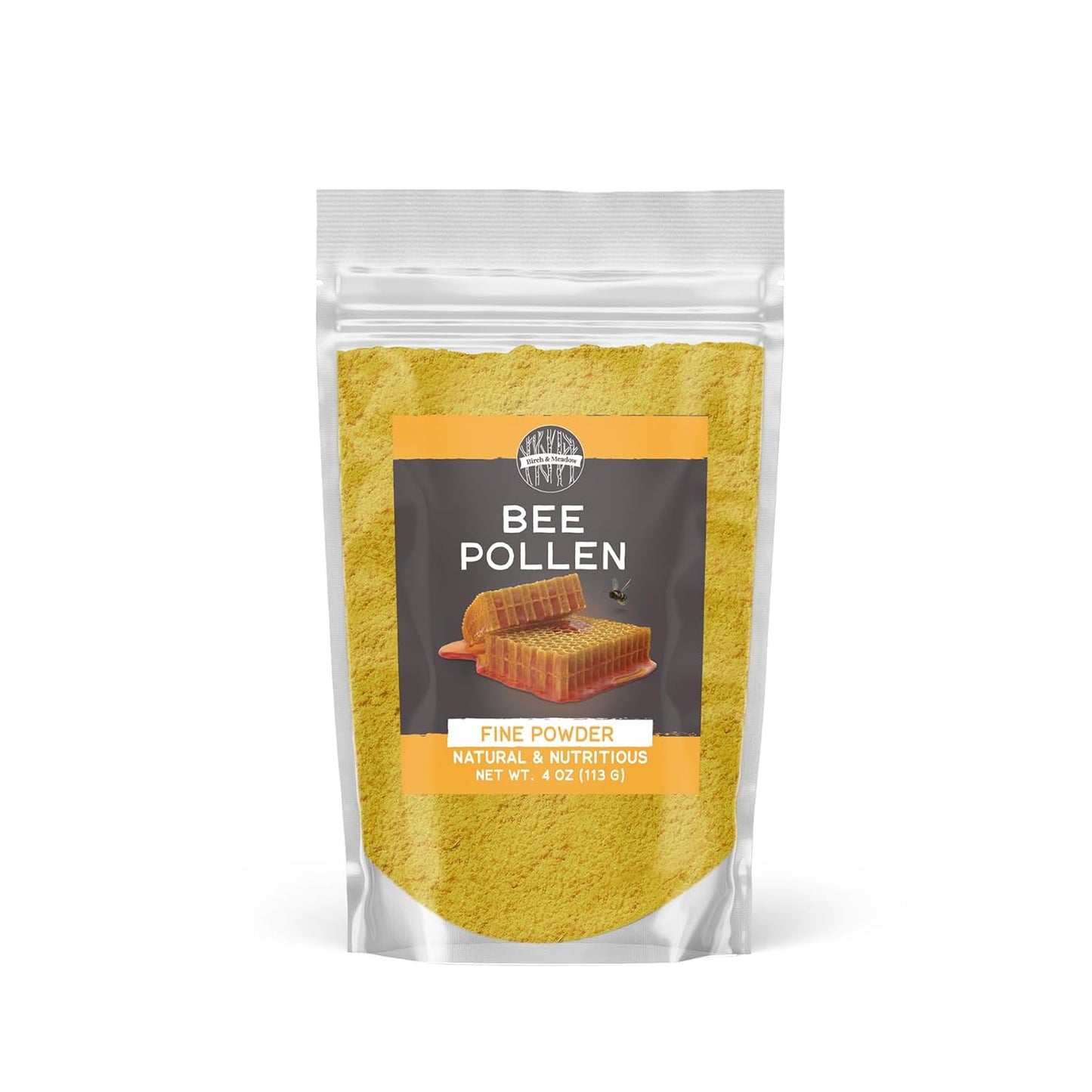 Birch-&-Meadow-Bee-Pollen-Powder,-Natural-2882